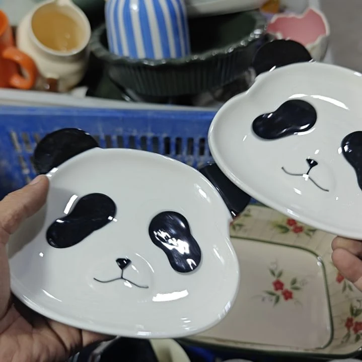 欧式，陶瓷餐具杯碗盘微瑕介意慎拍