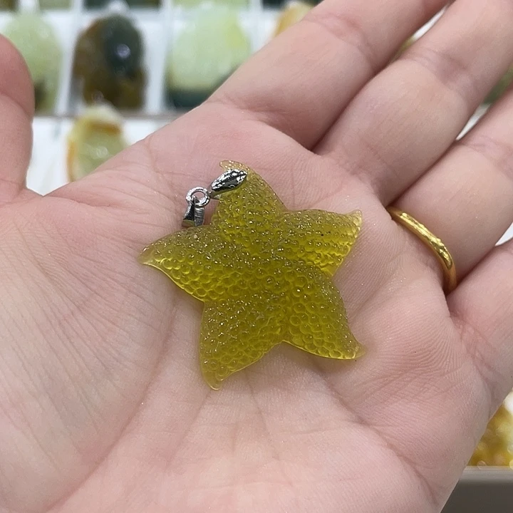 蛇纹石玉合金颈饰