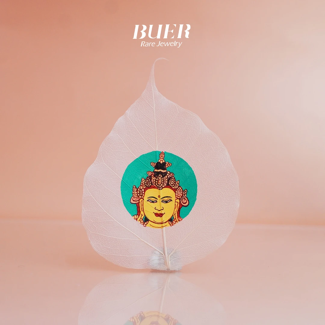 【不二】 菩提叶文殊 • 手机贴