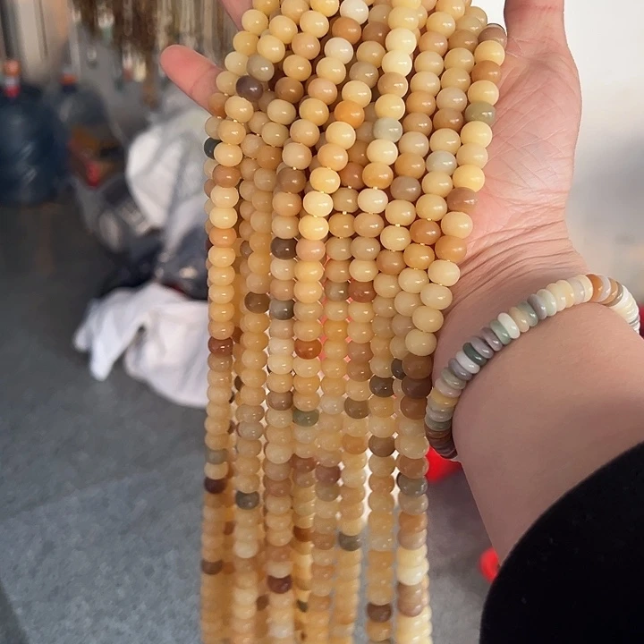 白玉菩提吊坠7×90