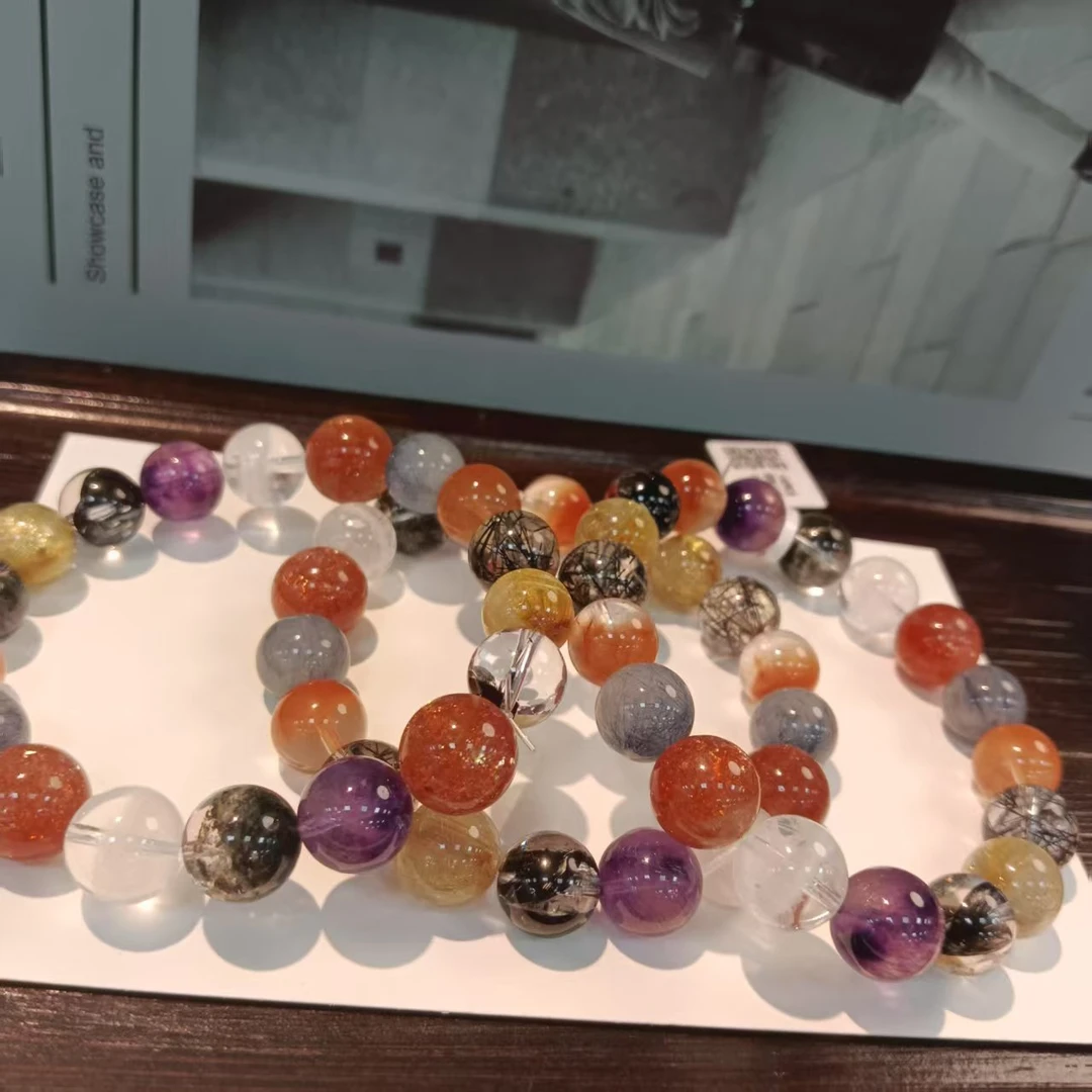 【小院甄选】高品水晶多宝约11mm 多样性发一件 2188JSY