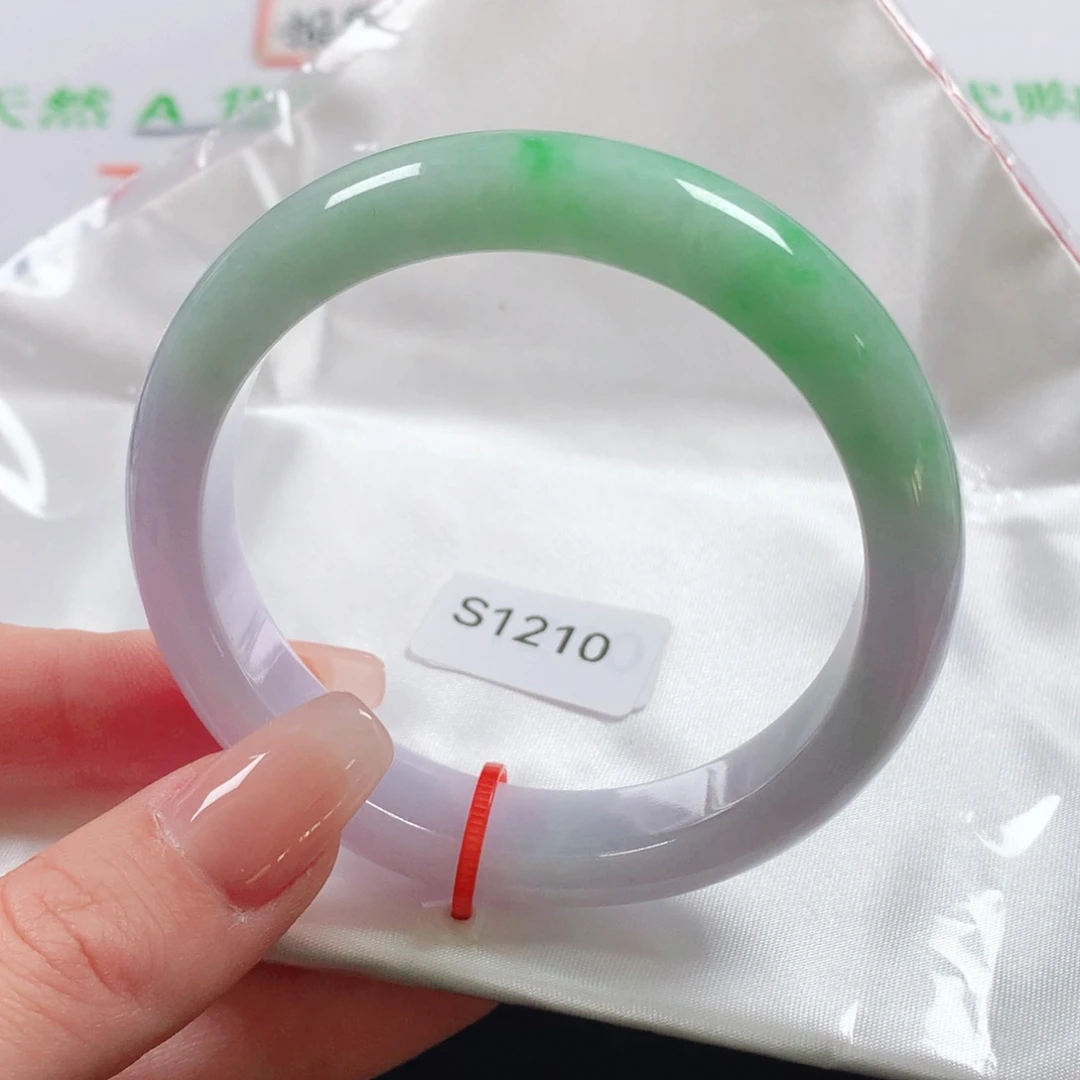 未镶嵌手镯翡翠天然翡翠手镯s1210