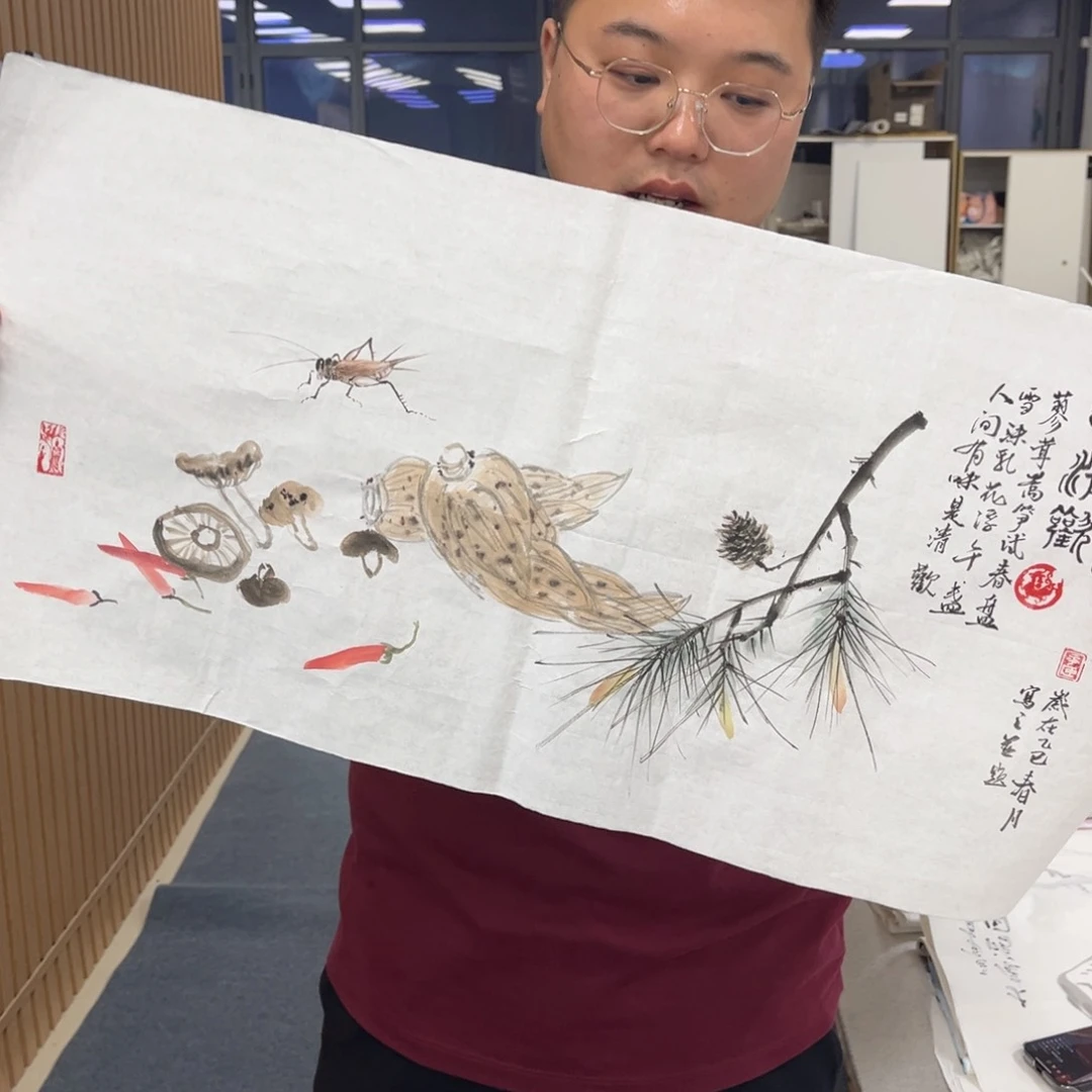 国画纯手绘字画国画作品欣赏