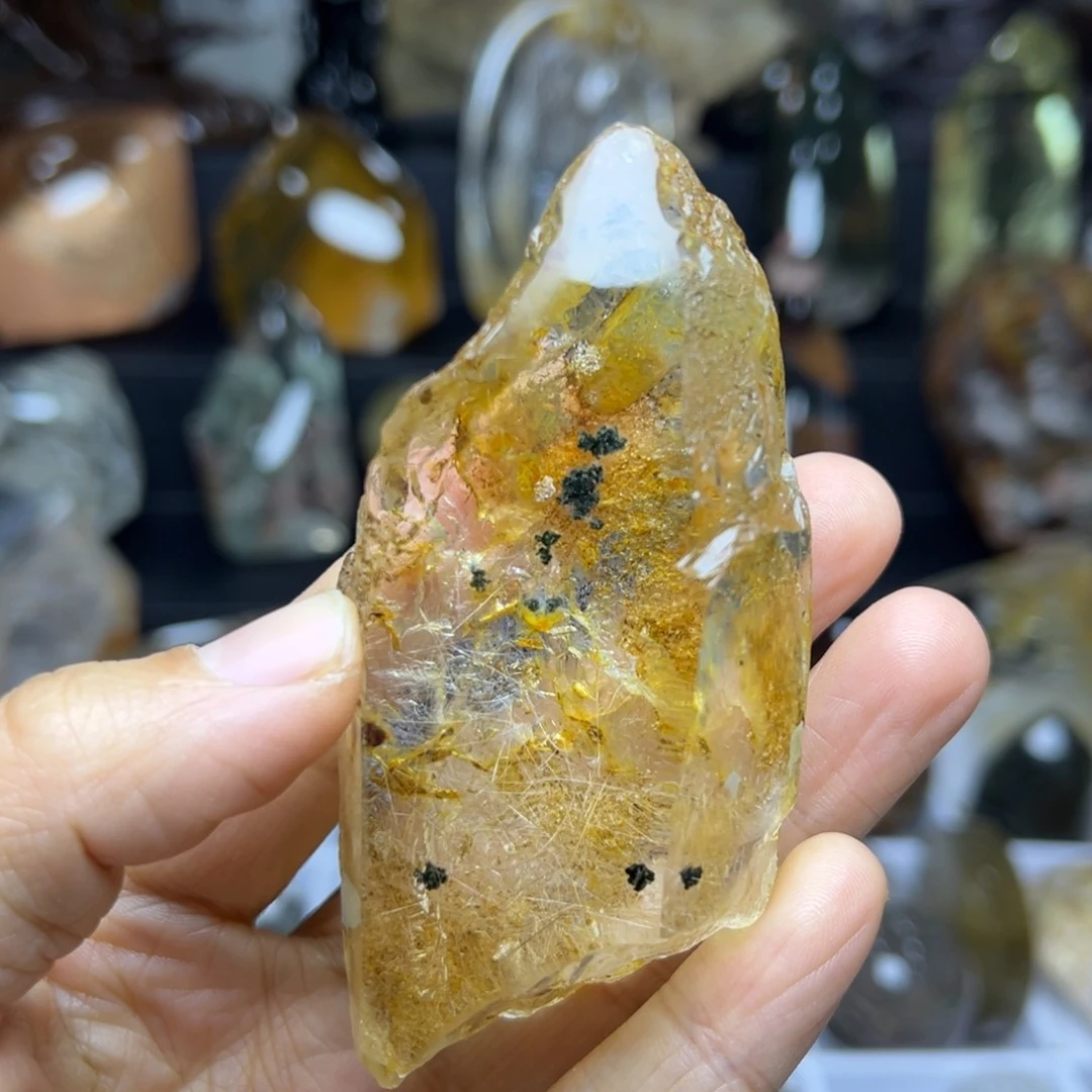 水晶摆件未镶嵌七*摆件