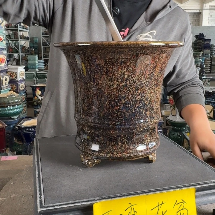 。一风堂石湾花盆 内17^18