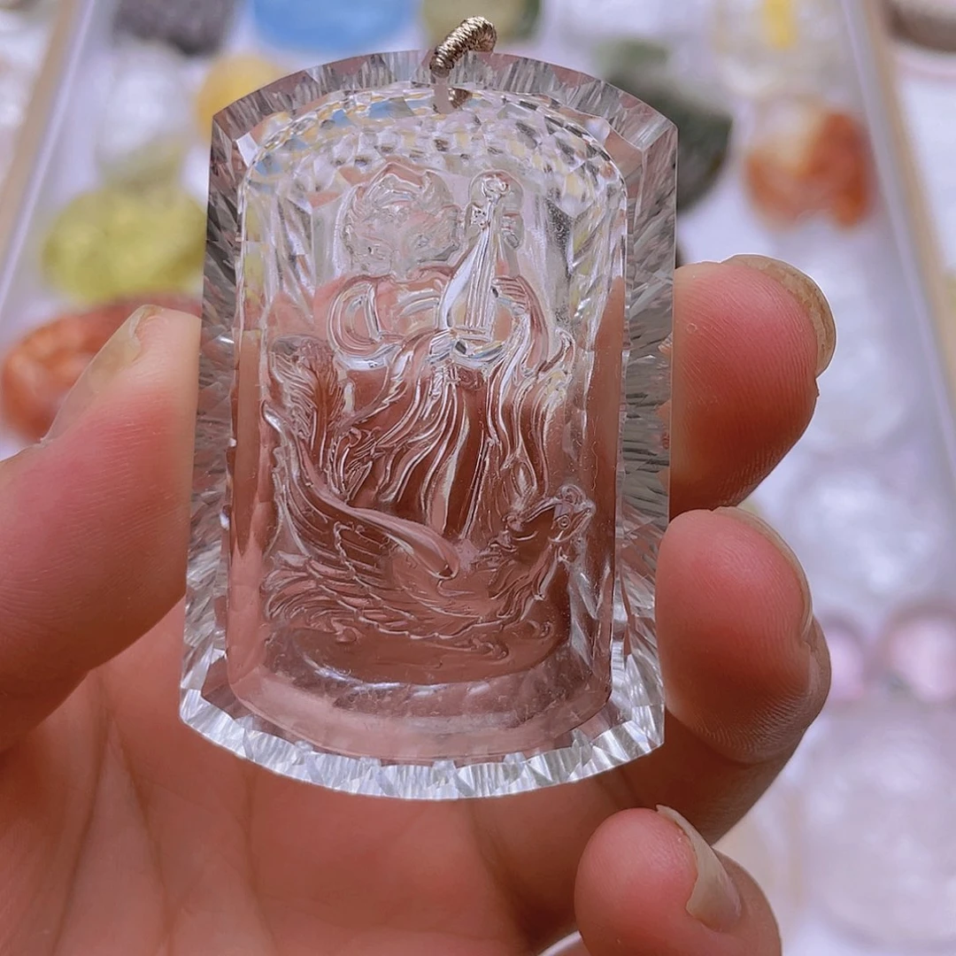 未镶嵌吊坠(不含链)水晶