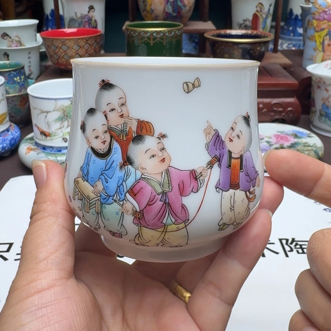 景德镇手工手绘展示