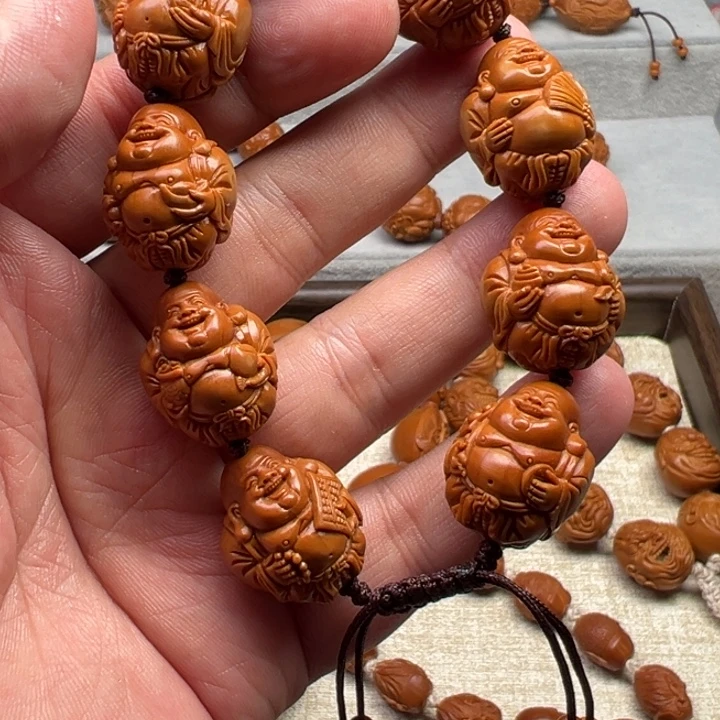 橄榄核手串橄榄核雕工艺制作