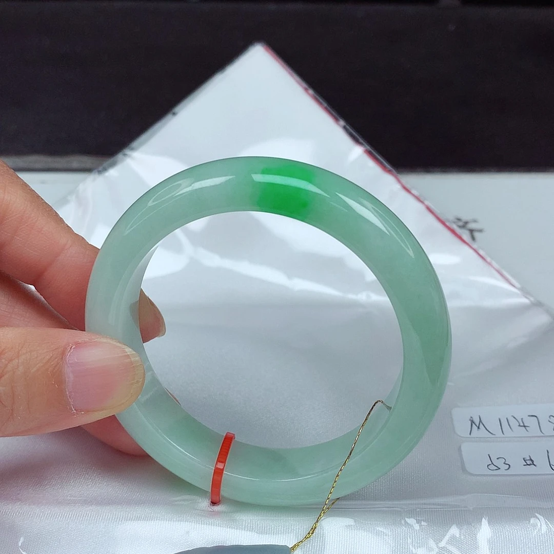 未镶嵌手镯翡翠53圈4788