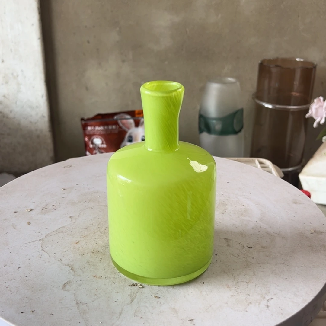 弘扬琉璃花器微瑕高度17