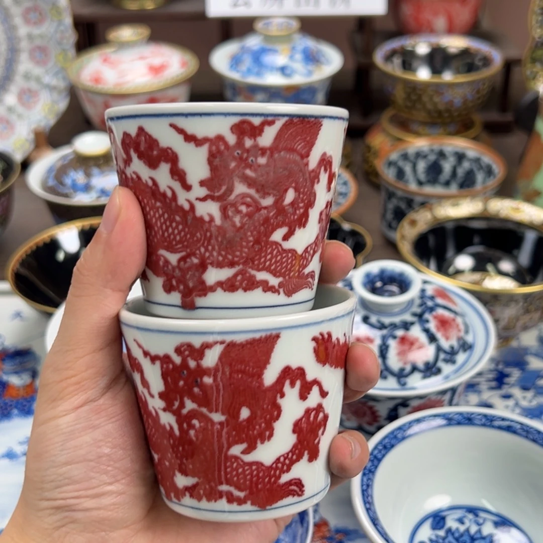 瓷片景德镇手工手绘陶瓷