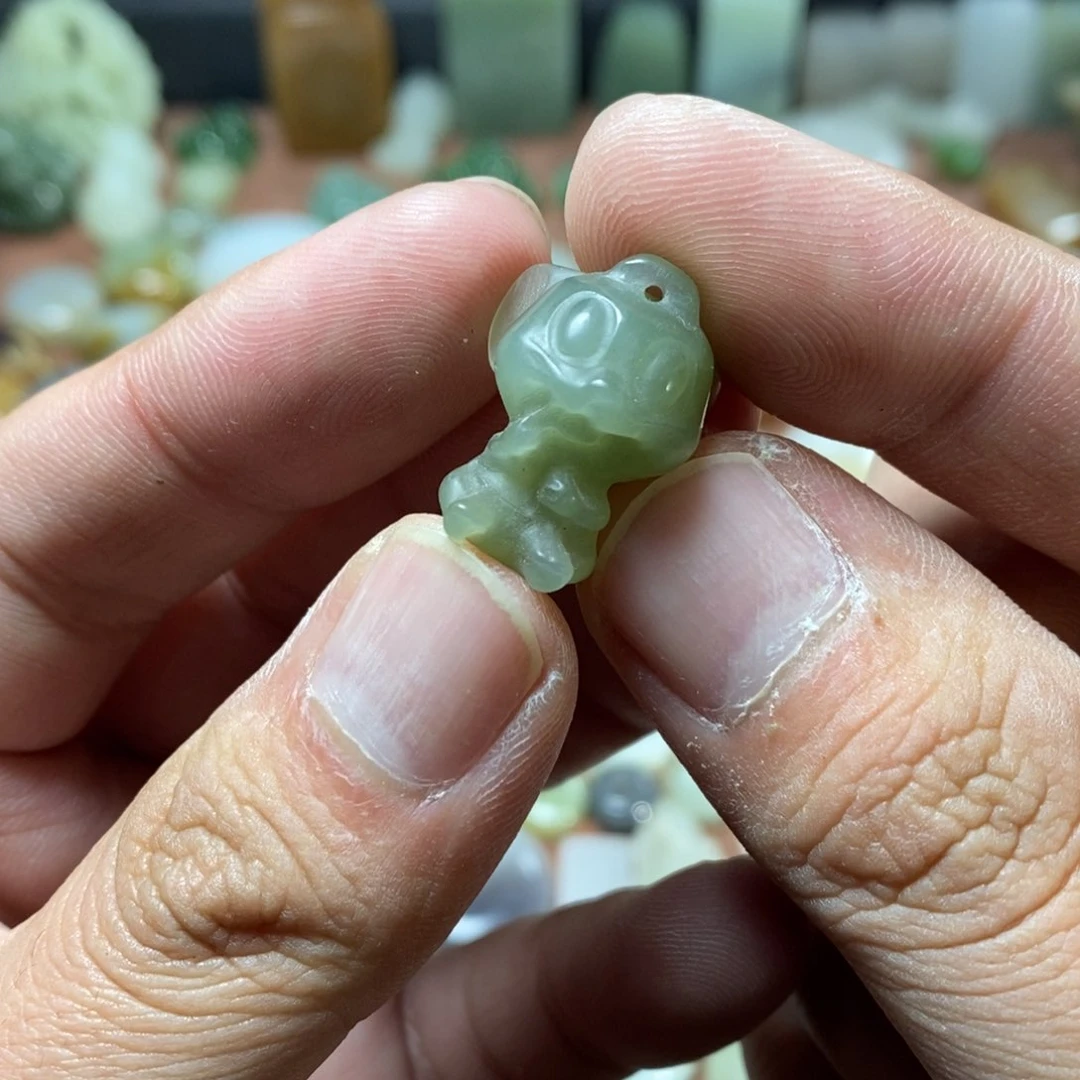 和田玉吊坠(不含链)未镶嵌