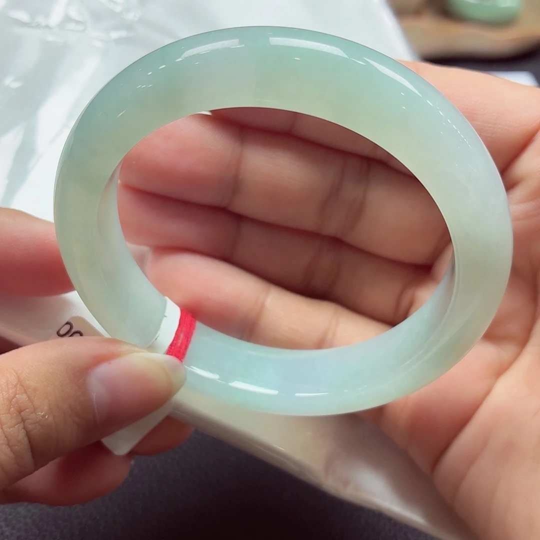 翡翠未镶嵌手镯天然缅甸A货翡翠