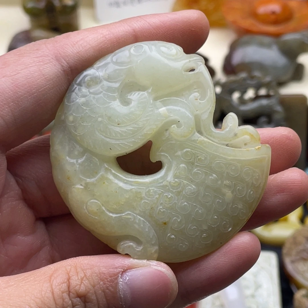 未镶嵌蛇纹石玉摆件128