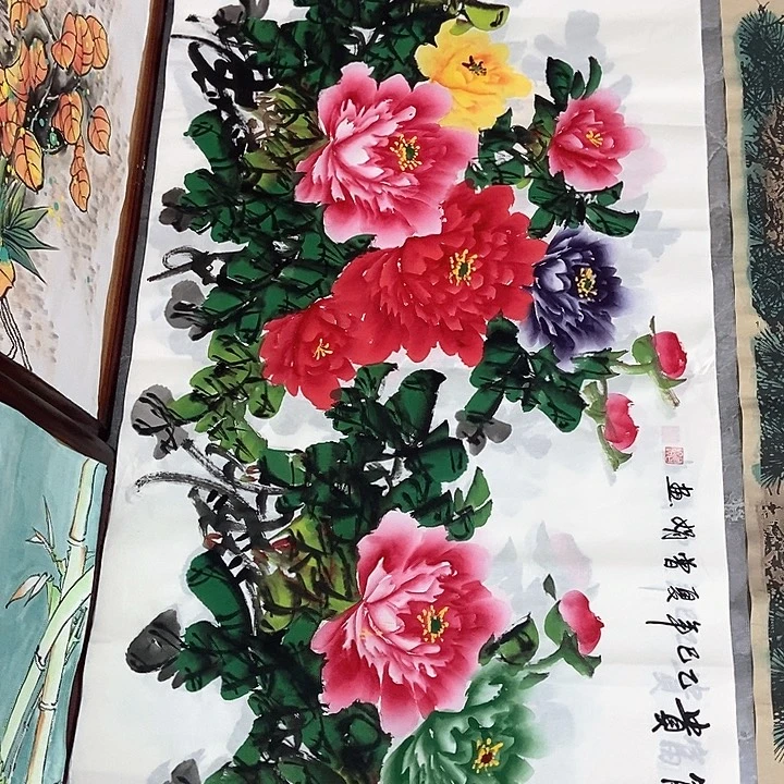 小周画廊的直播间