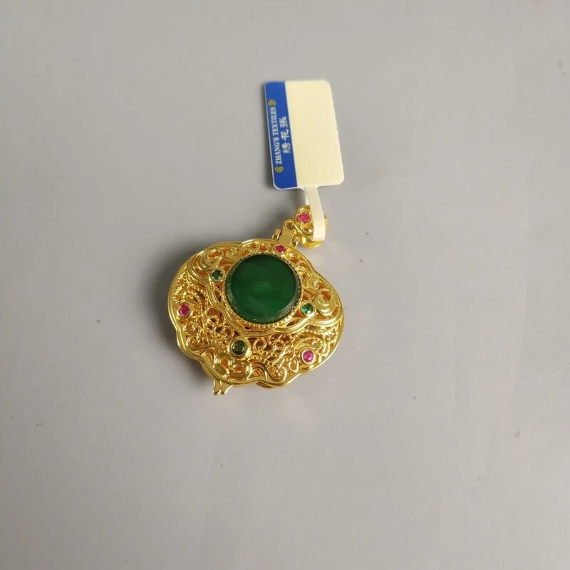 【预展链接】M25FP002039 - 翡翠阳绿平安锁