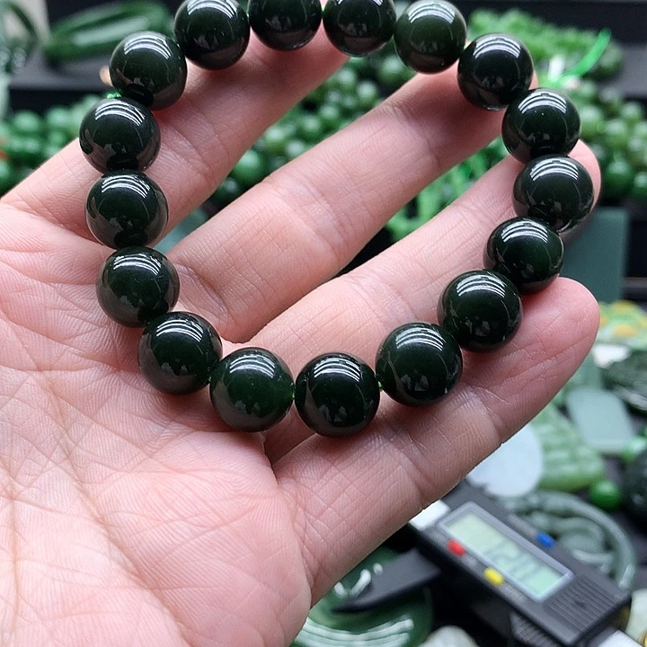 幻***影未镶嵌手链和田玉（碧玉）