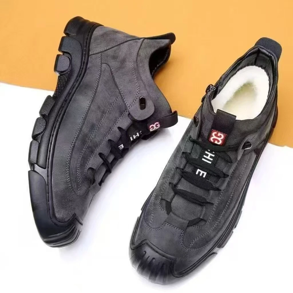 2025新春款冬季保暖舒适百搭运动鞋