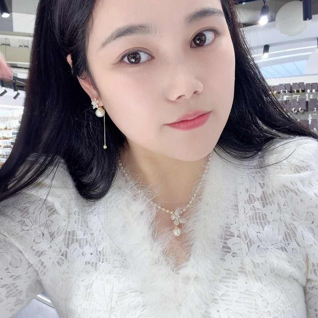 合成立方氧化锆纯铜925银耳钉