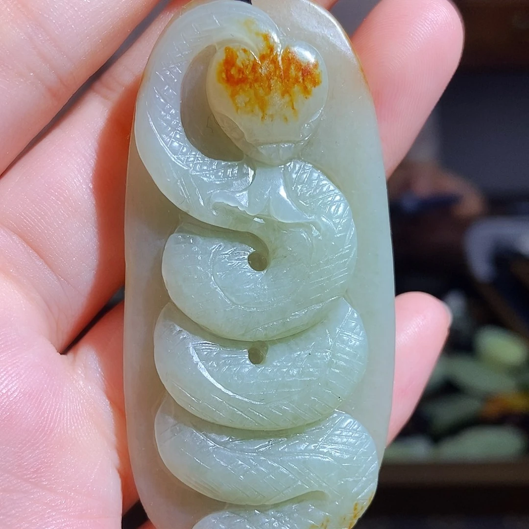 颈饰未镶嵌和田玉
