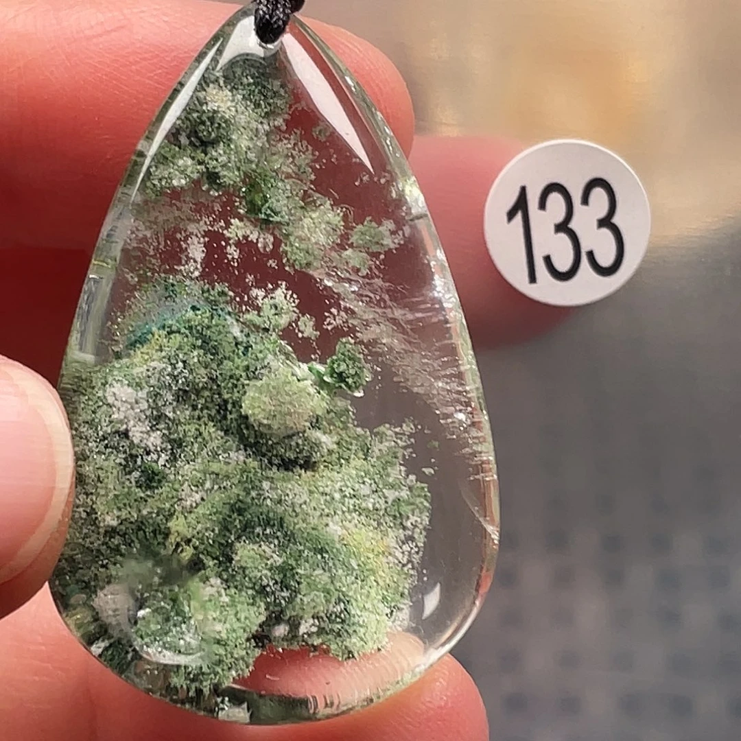 7***想未镶嵌水晶吊坠(不含链)