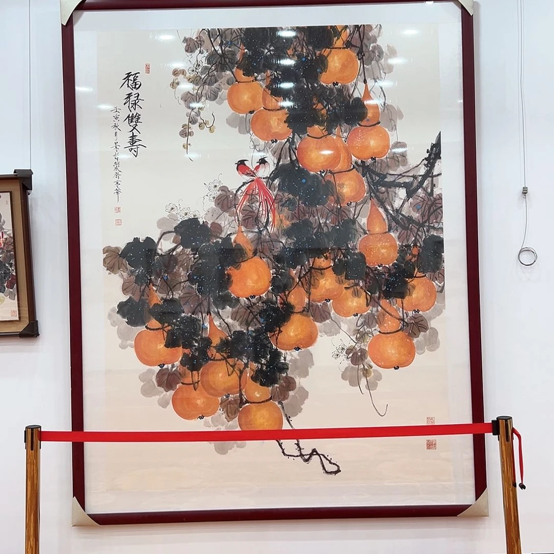 国画画家作品崔景哲作品选作