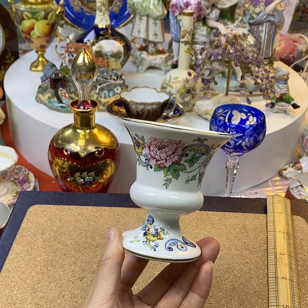 咖啡杯水晶杯摆件