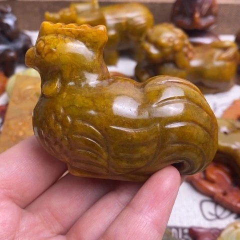 蛇纹石玉未镶嵌颈饰127