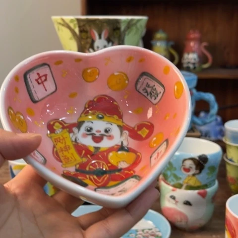 炉景德镇釉下手绘陶瓷