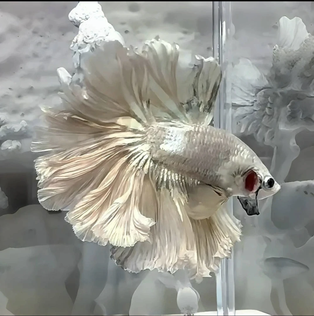 A6(121-144)精品泰国斗鱼热带小型观赏鱼婚纱半月(直播间选鱼)