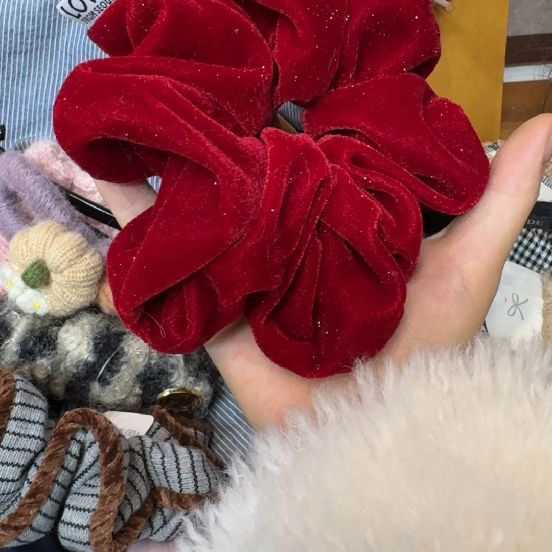 布艺铁合金红色满天星大号