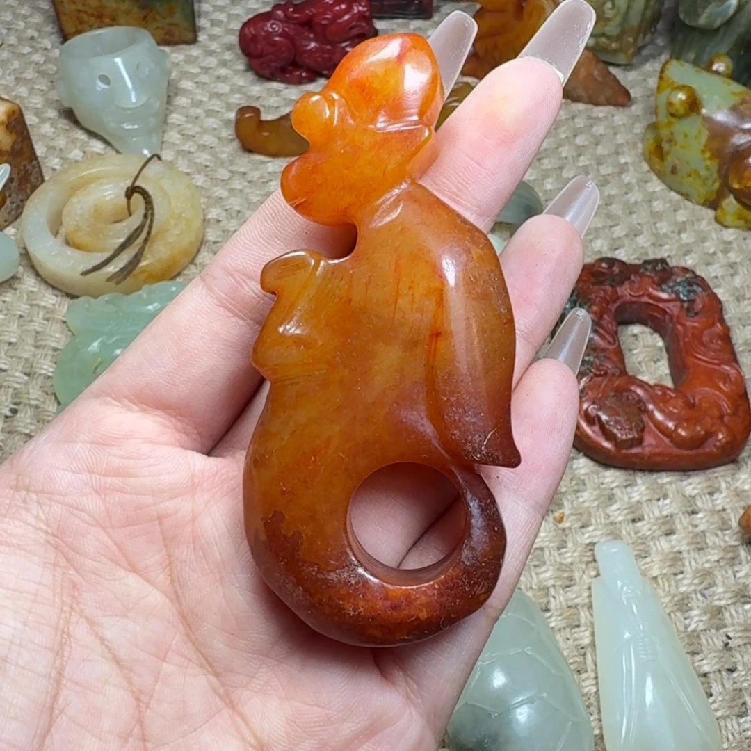 白玉菩提吊坠挂件