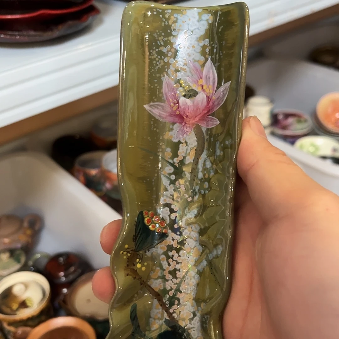 柴烧手工手绘陶瓷