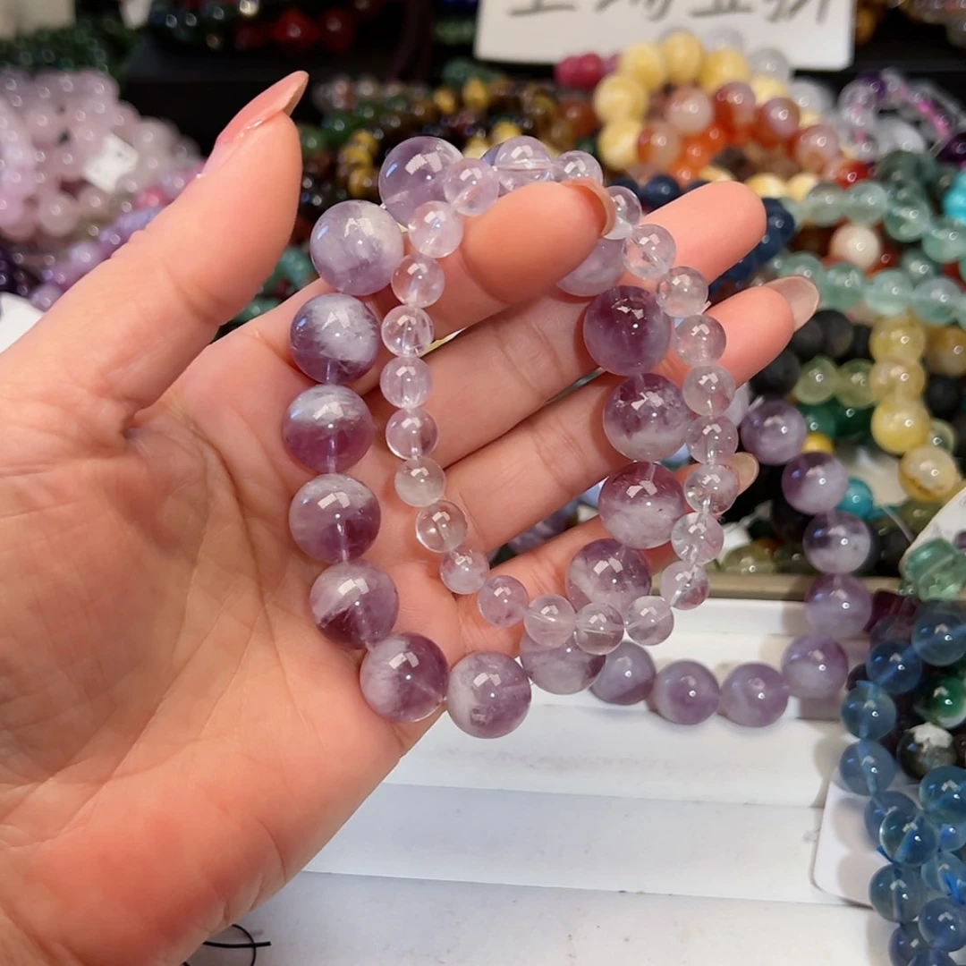 【闪购商品】烟晶手链银S925镶嵌亲***丽159