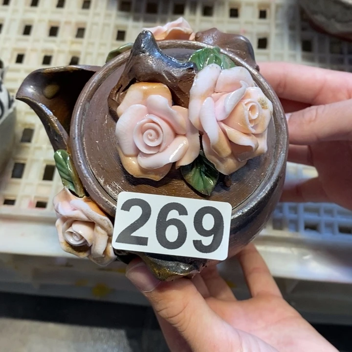 杯卿*柴烧的杯子家用