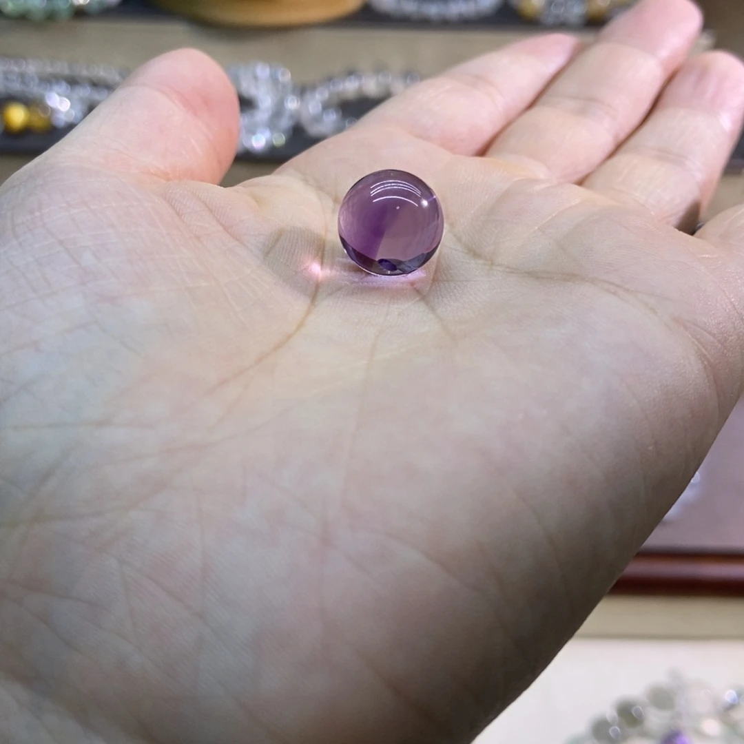 未镶嵌手链水晶12.5紫