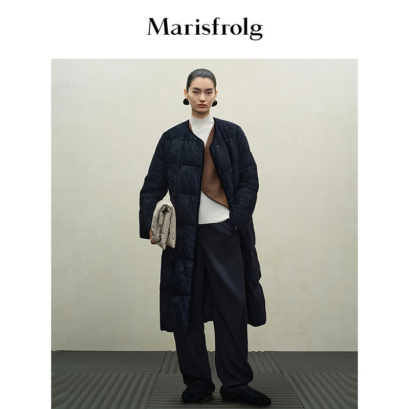 【艺术时装大衣】Marisfrolg玛丝菲尔羽绒服ACFZ4718Y