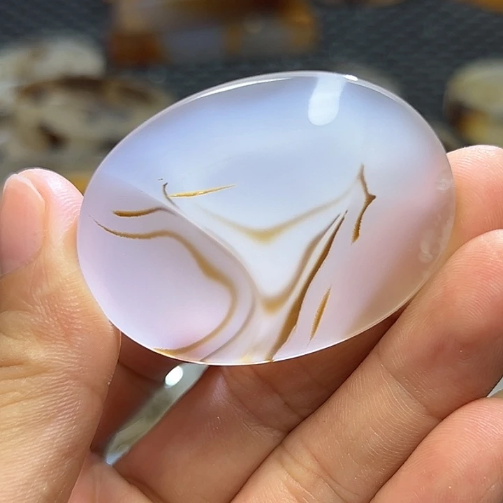 未镶嵌玛瑙/玉髓珠宝半成品