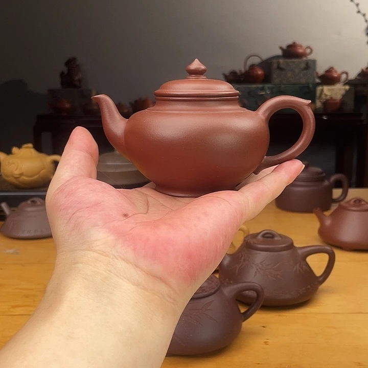 茶壶紫砂宜兴紫砂壶半手工