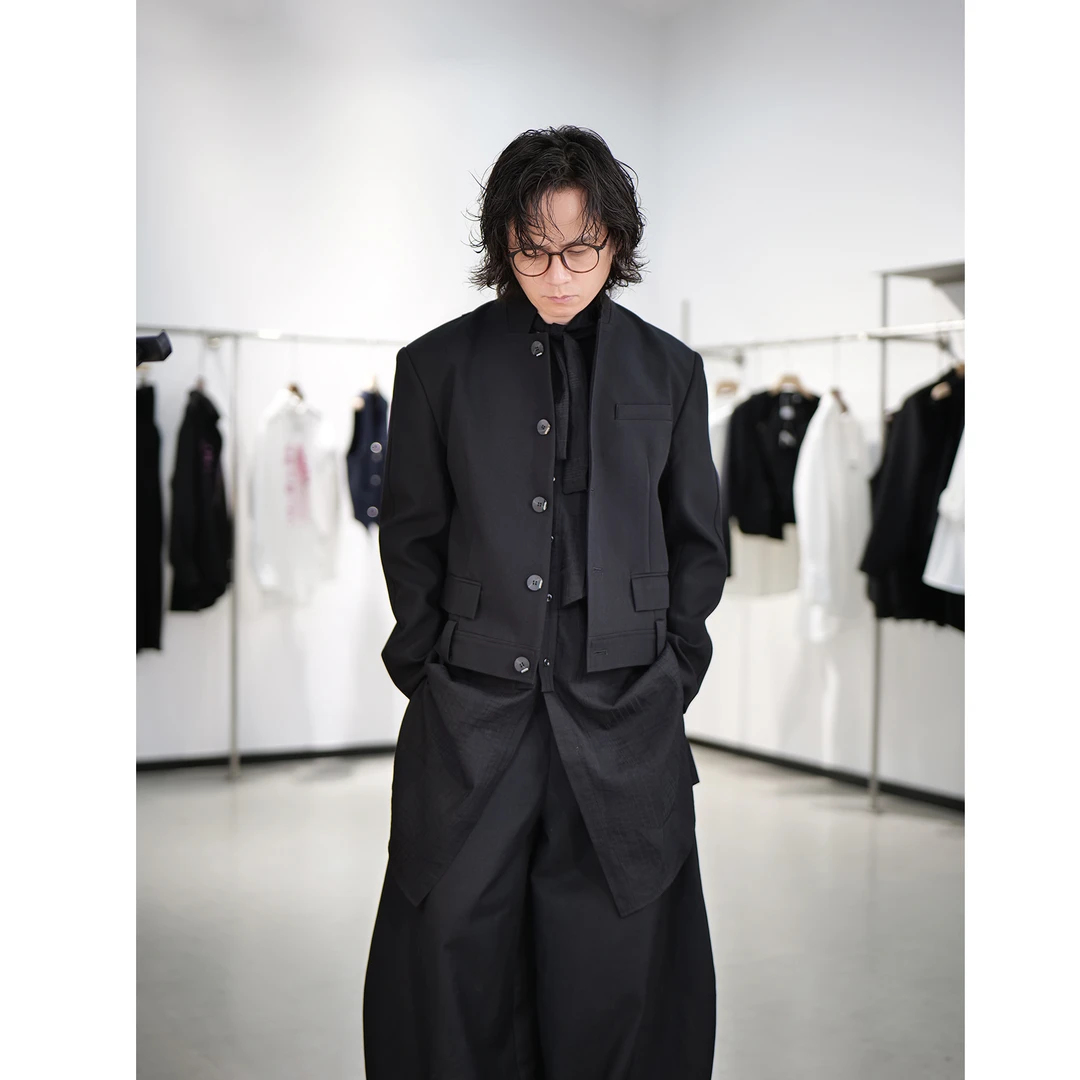 短款立领夹克男女春秋休闲时尚小众长袖外套JK247-1飞行