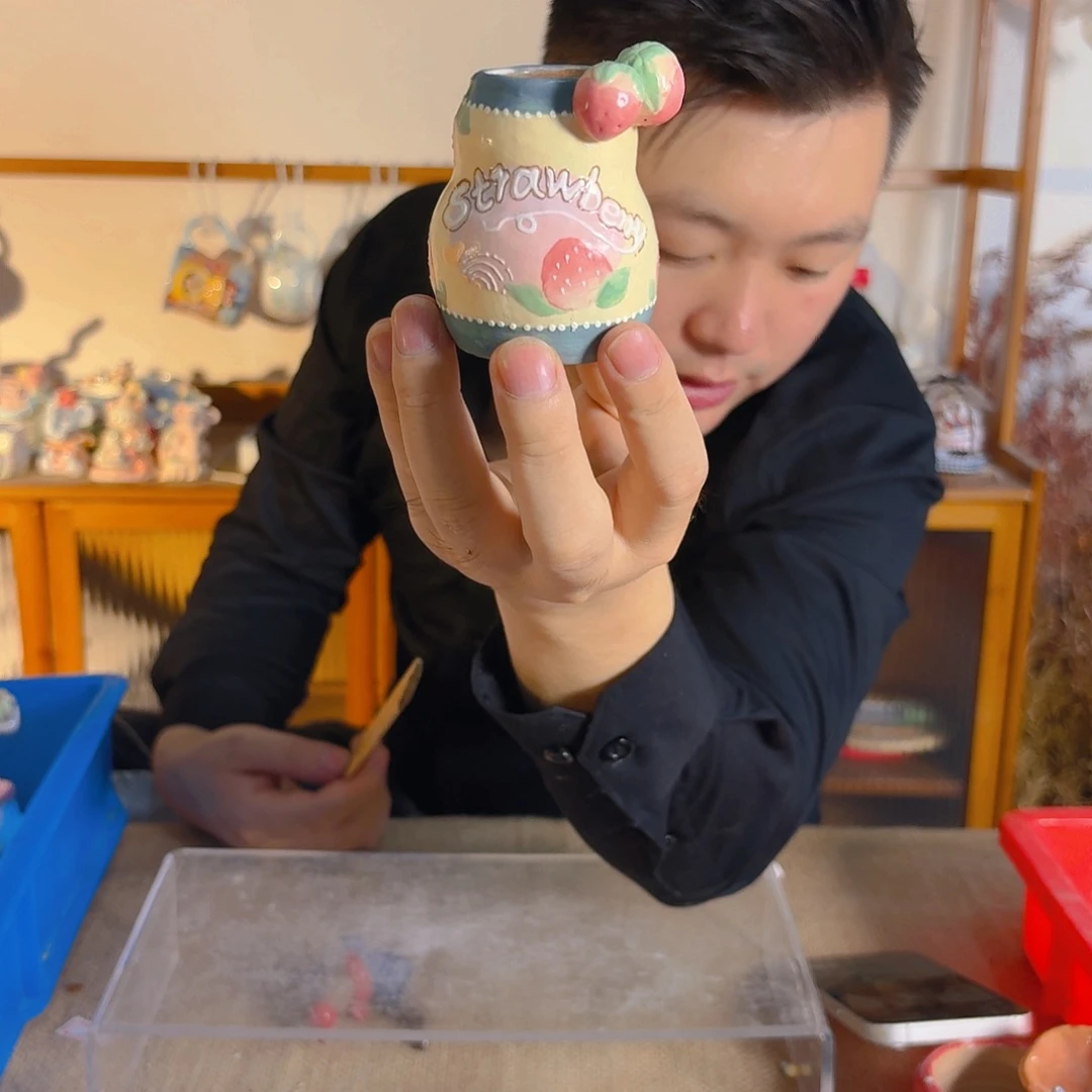 老梧家的手工多肉花盆