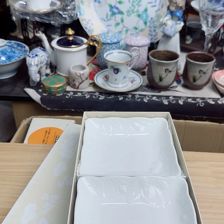 瓷片Narumi骨瓷5个不同浮雕啊啊啊啊