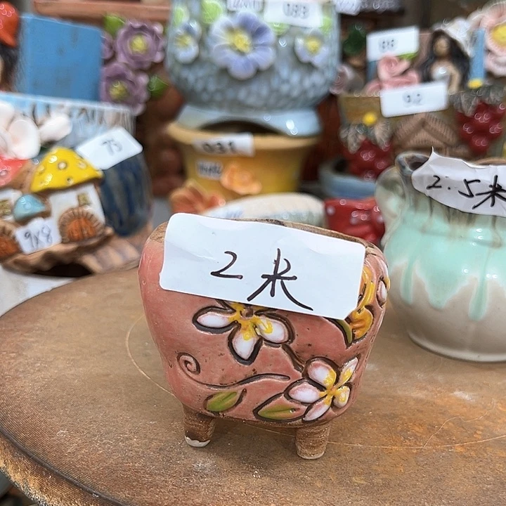 红陶粗陶多肉花盆