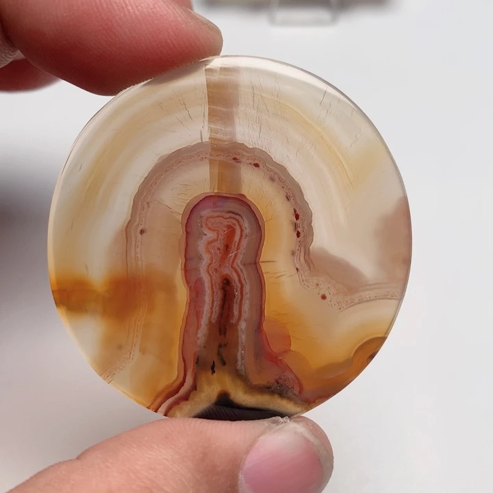 玛瑙/玉髓颈饰未镶嵌穿**空