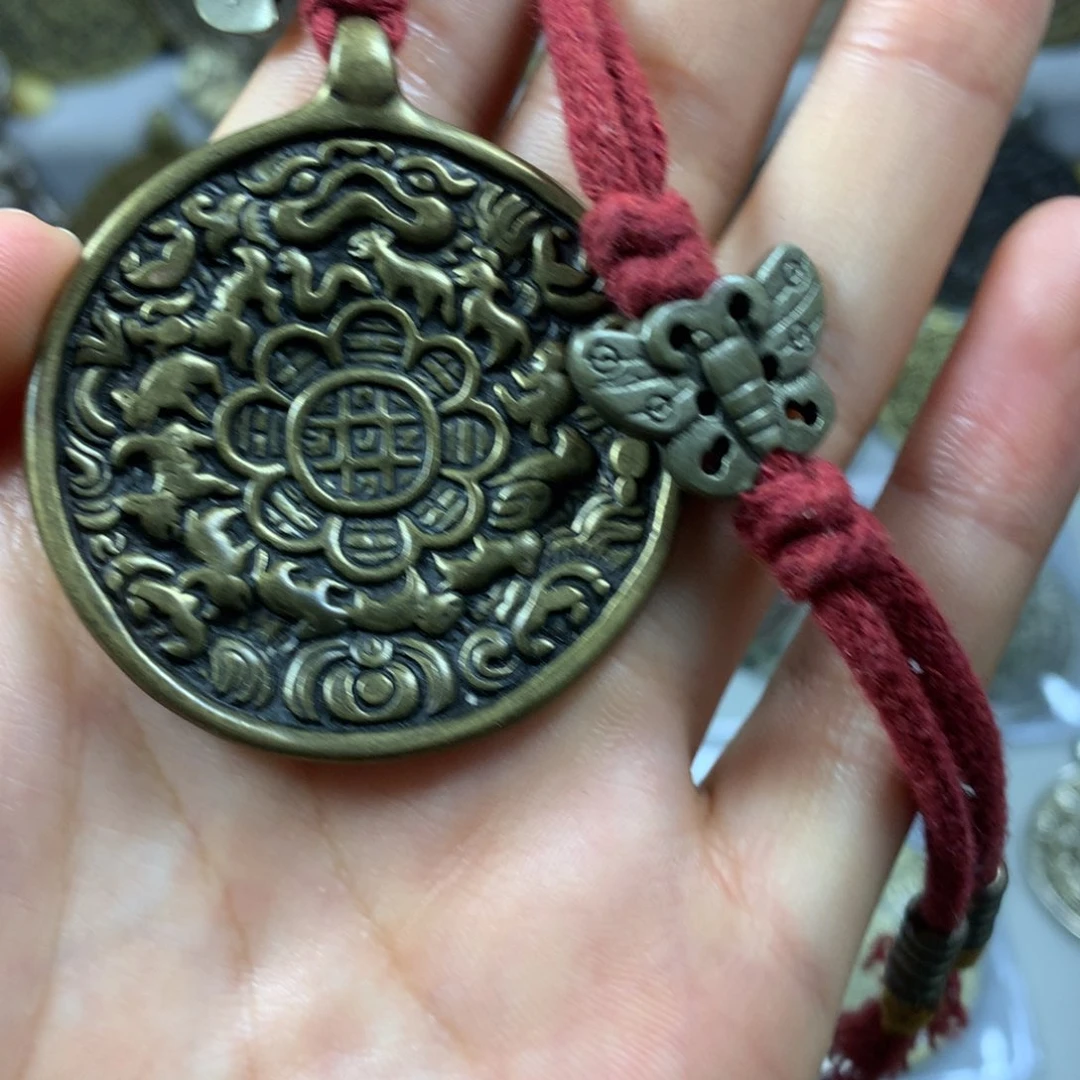 香榧木m****孓 藏传九宫八卦牌