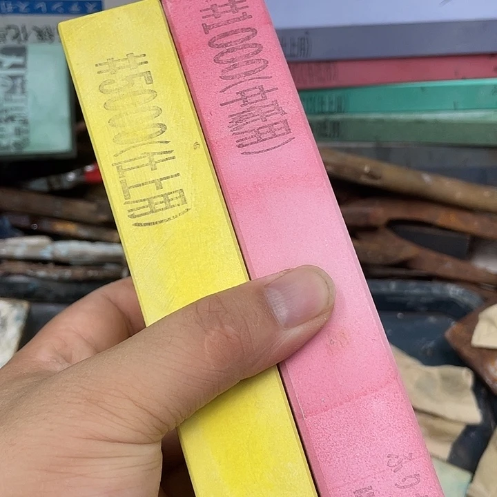 木*石磨刀石下铁快瑕疵好用