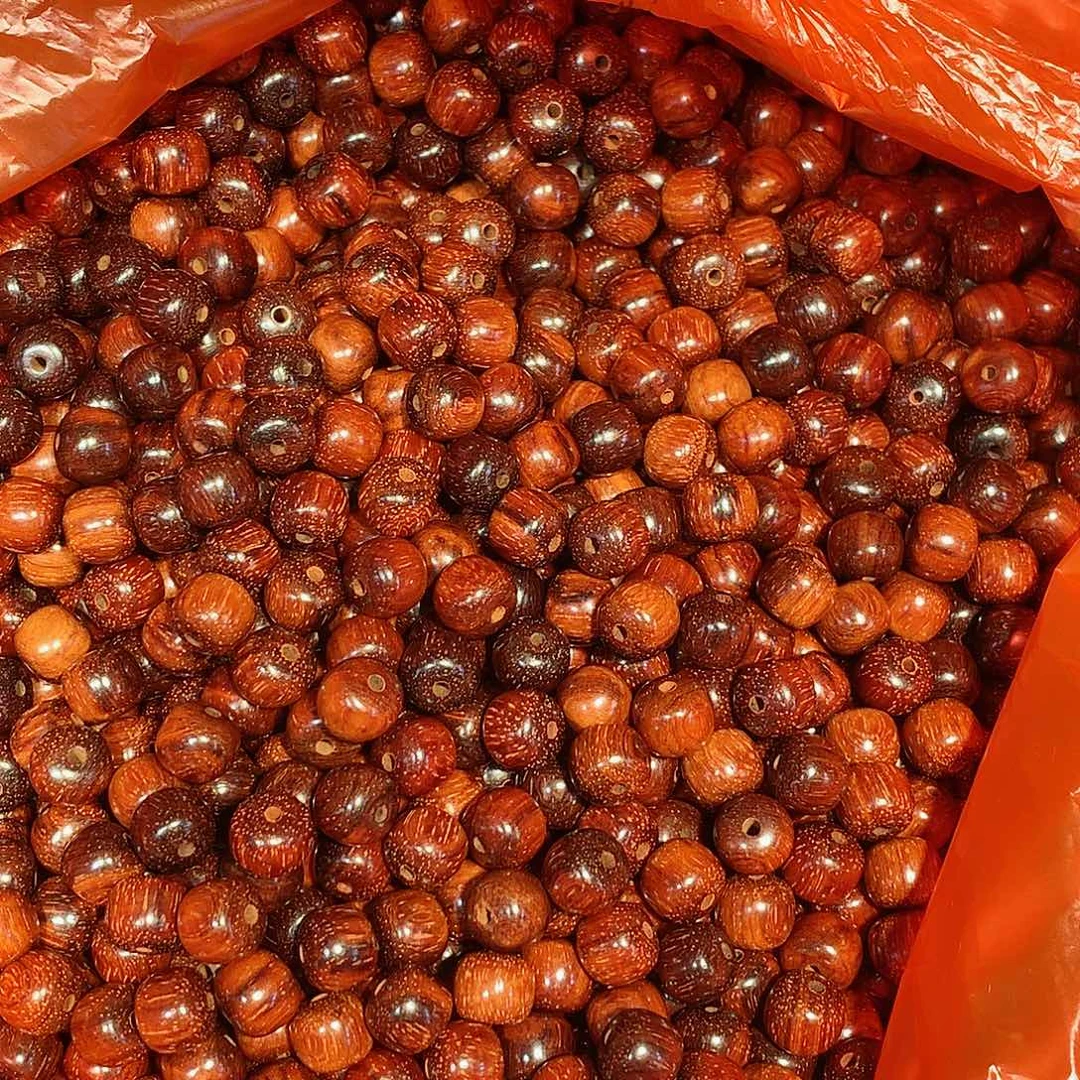 小叶紫檀手串/手链78原汁原味无胶无蜡超顶泥108颗