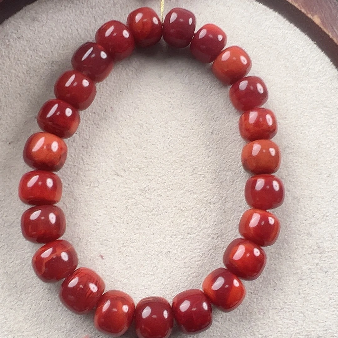 南红玛瑙未镶嵌手串