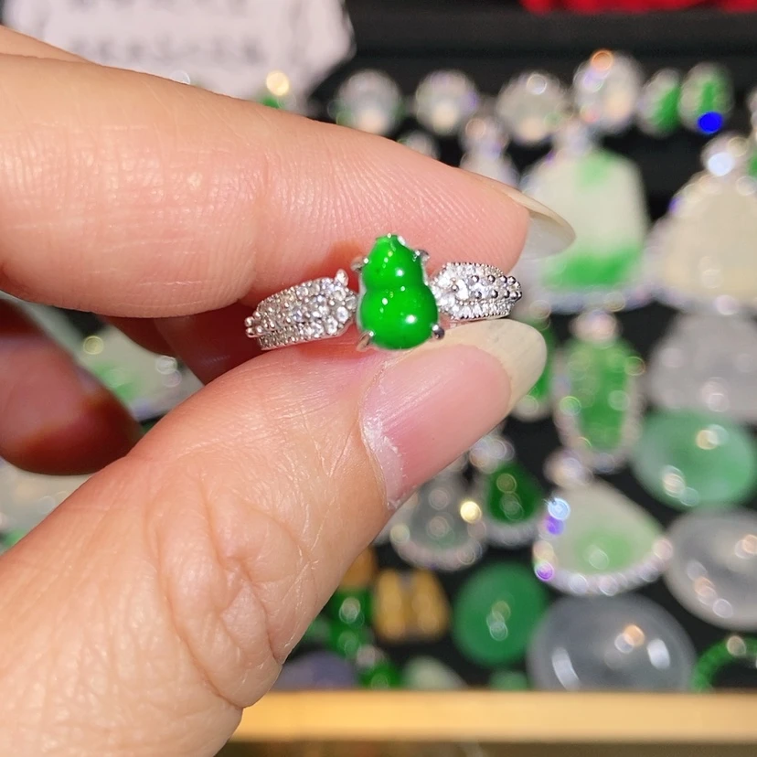 【闪购商品】未镶嵌戒指翡翠天然翡翠