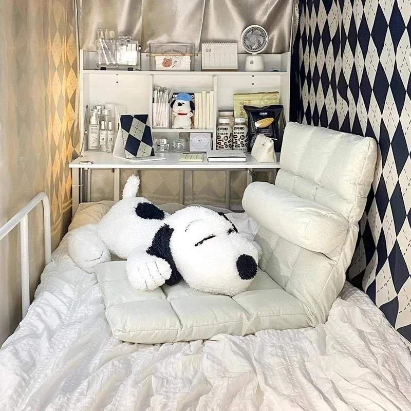 Z百特喜懒人沙发日式单人沙发椅床上靠背椅宿舍椅子可折叠电脑躺